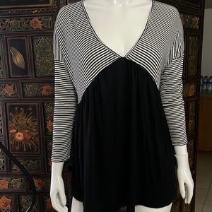 Spade and heat oversized top